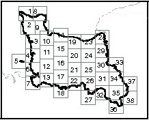 pagination de la cartographie au 1/100 000ème